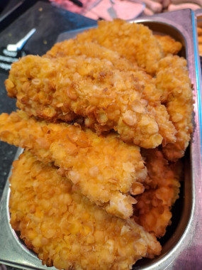 Aiguillette de Poulet au Corn Flakes