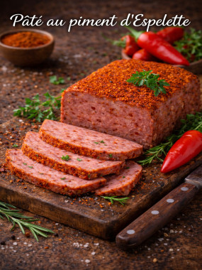 Pâté au piment espelette