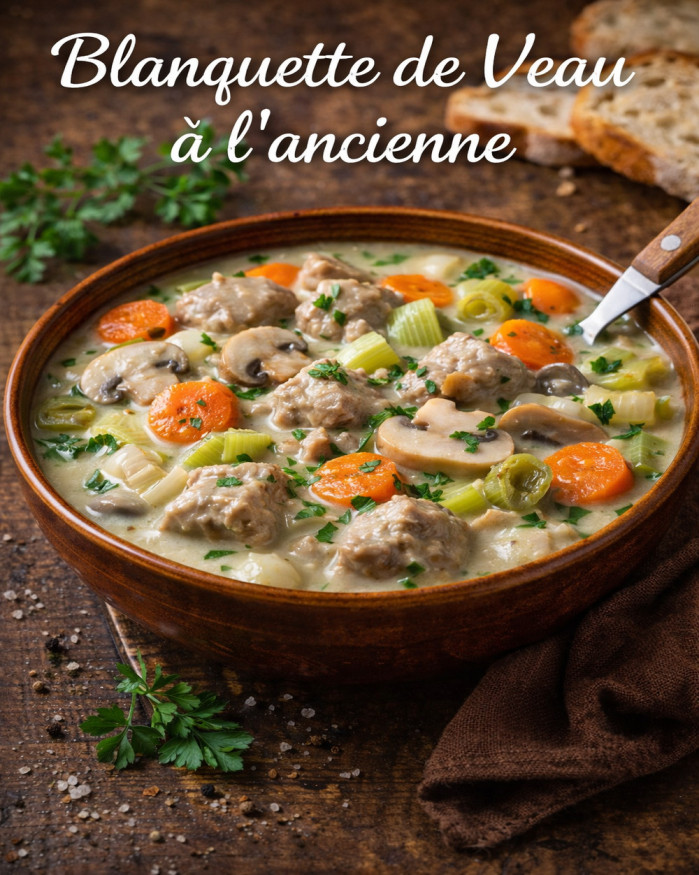 Blanquette de veau à l'ancienne