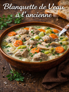 Blanquette de veau à l'ancienne