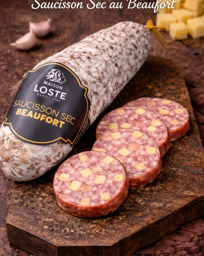 Saucisson sec au Beaufort