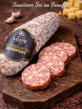 Saucisson sec au Beaufort