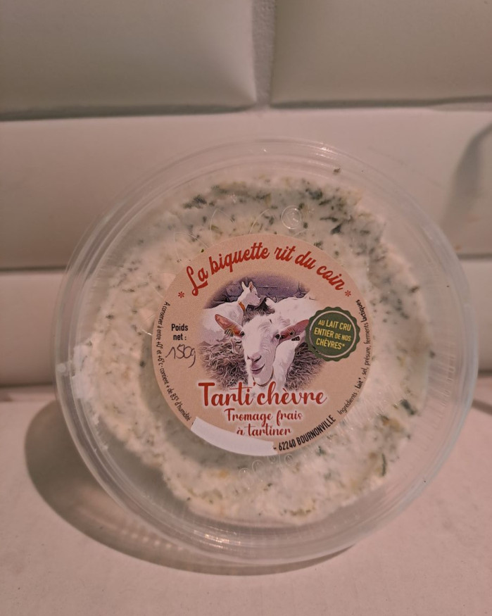 Fromage de CHEVRE à Tartiner Ail et Fines Herbes (150g)