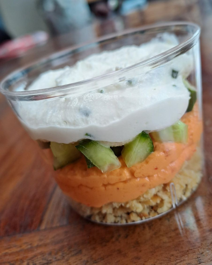 Bodega Poivron-ricotta-concombre