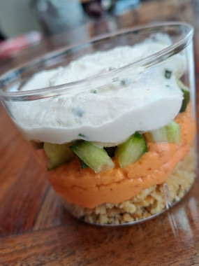 Bodega Poivron-ricotta-concombre