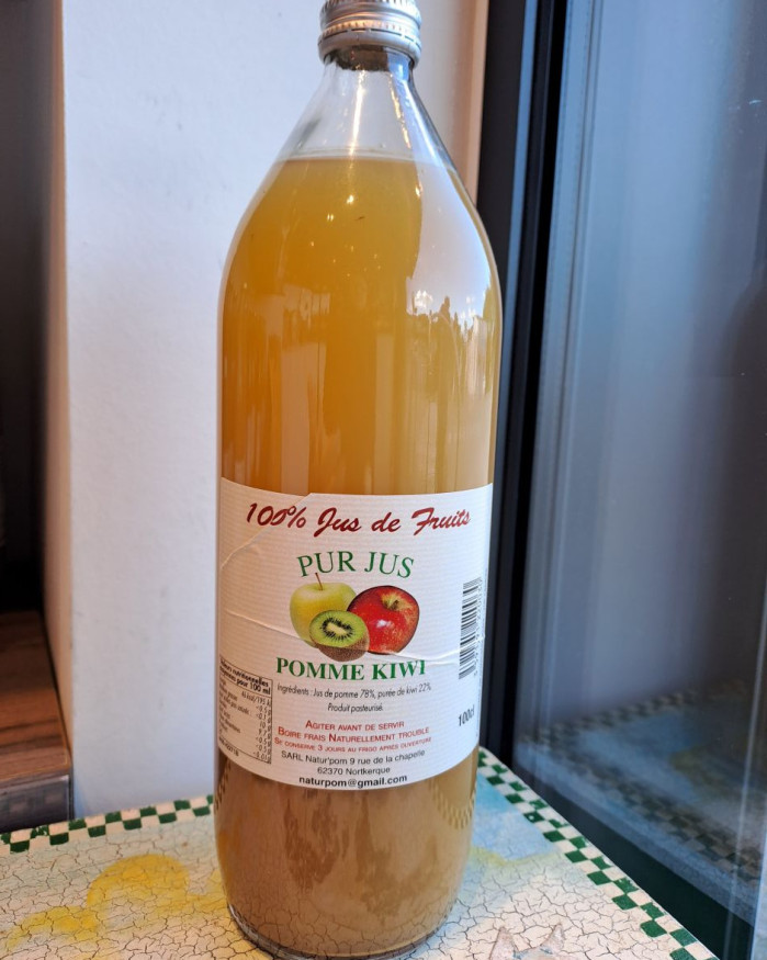 Jus de pomme-Kiwi 1l Natur'pom