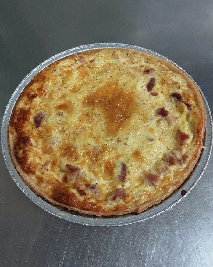 Quiche lorraine au jambon (grande)