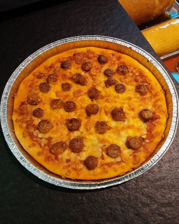 Pizza merguez (Petite)