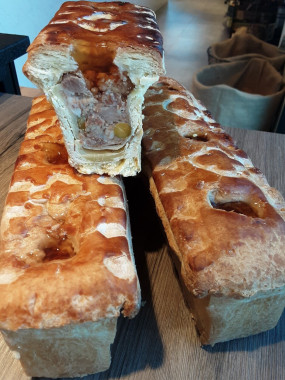 Mini pâté en croute canard-pistaches