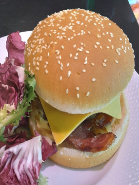 Hamburger boeuf/bacon