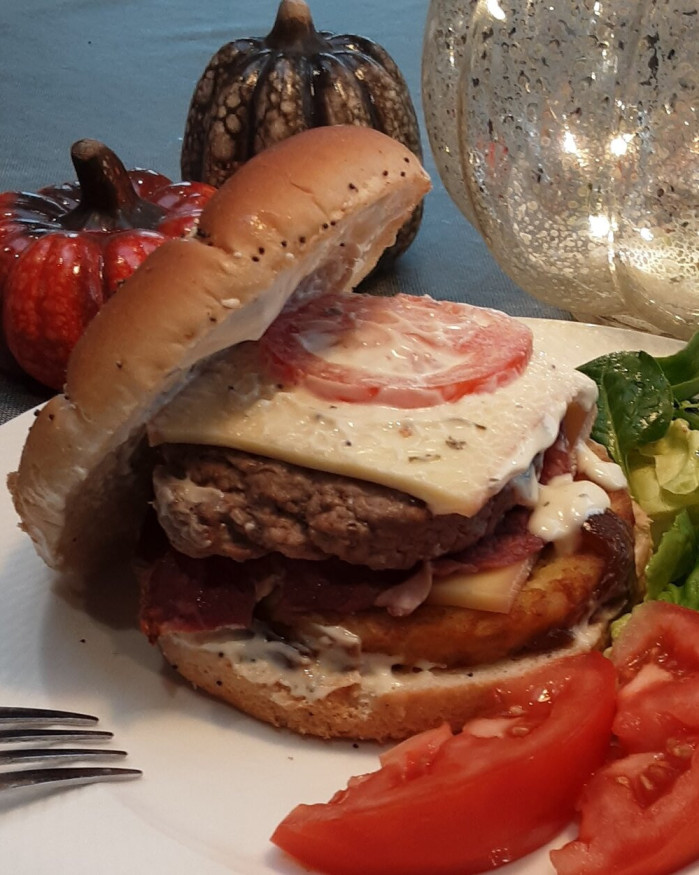 Burger boeuf/raclette