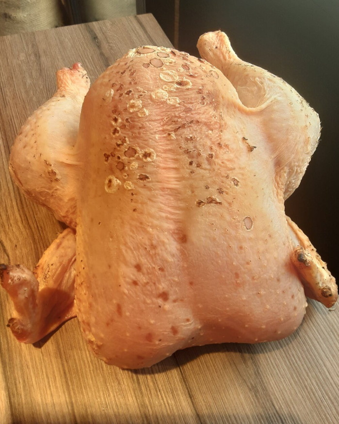 Poule fermière