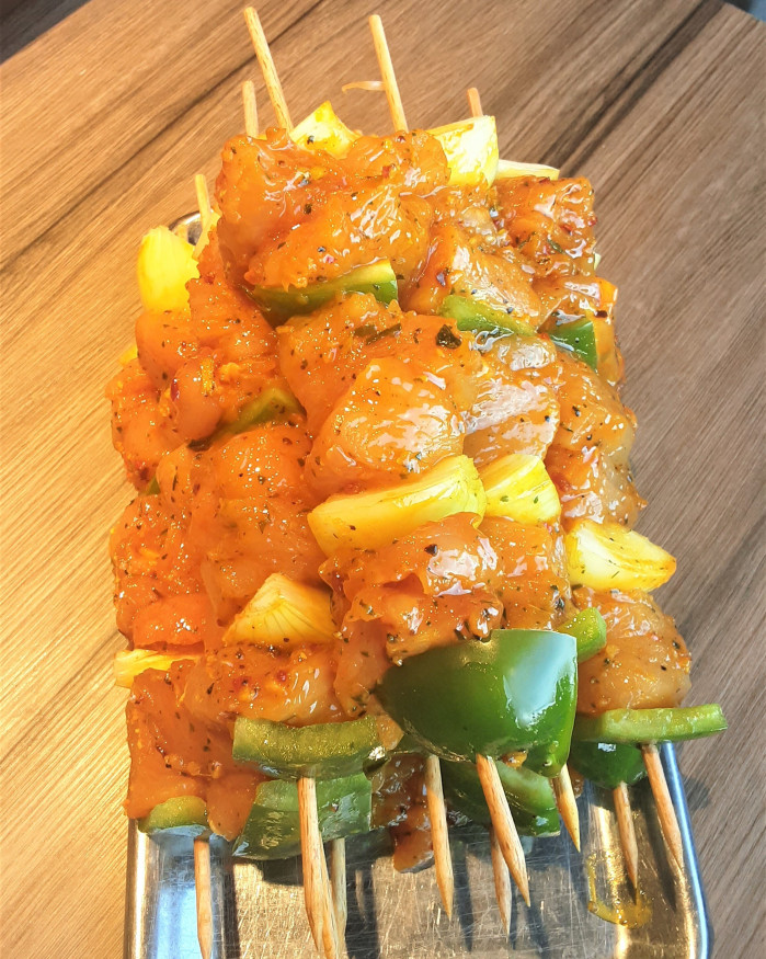 Brochette de dinde