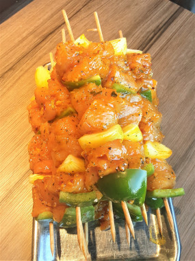 Brochette de dinde