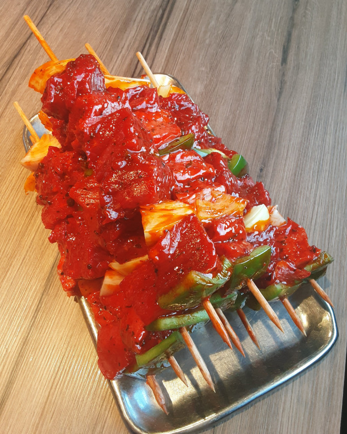 Brochette de boeuf