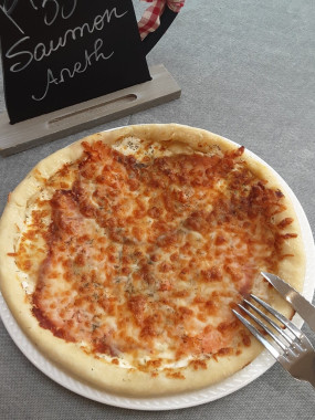 Pizza Saumon-Aneth (grande)