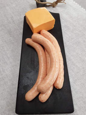 Saucisse au Cheddar