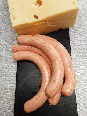 Saucisse à l'emmental
