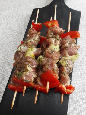 Brochette d'agneau