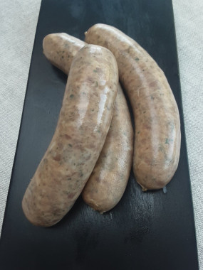 Saucisse aux cèpes