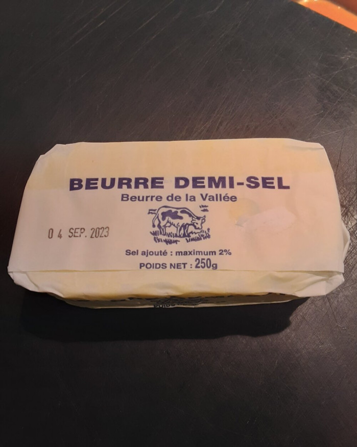 Beurre salé Leconte 250g