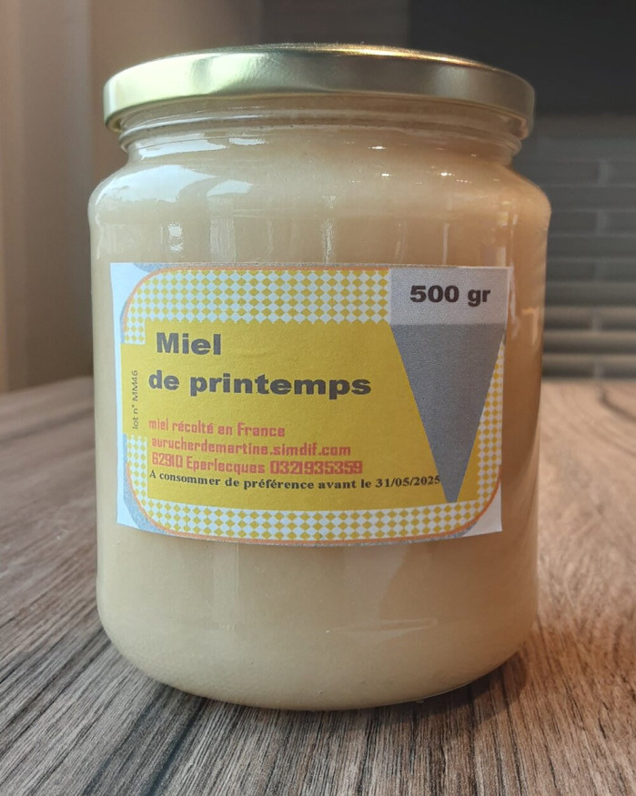 Miel de printemps (500gr)