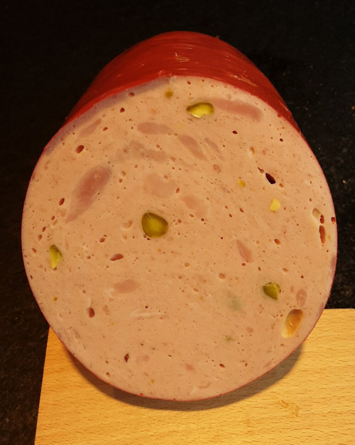 Mortadelle pistachée