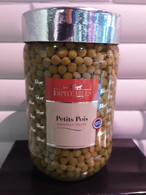 Petits pois natures EF (bocal de 72cl)