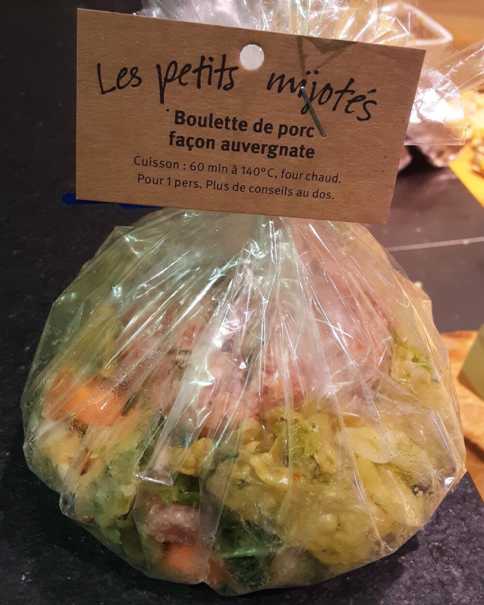 Papillote auvergnate