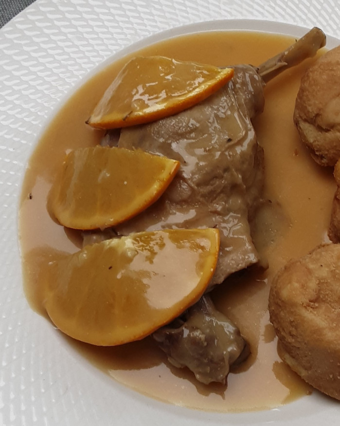 MENU MAGRET à l'orange