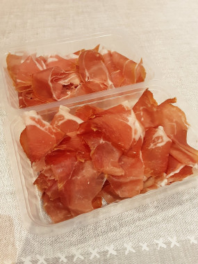 Chiffonnade de jambon cru (barquette)