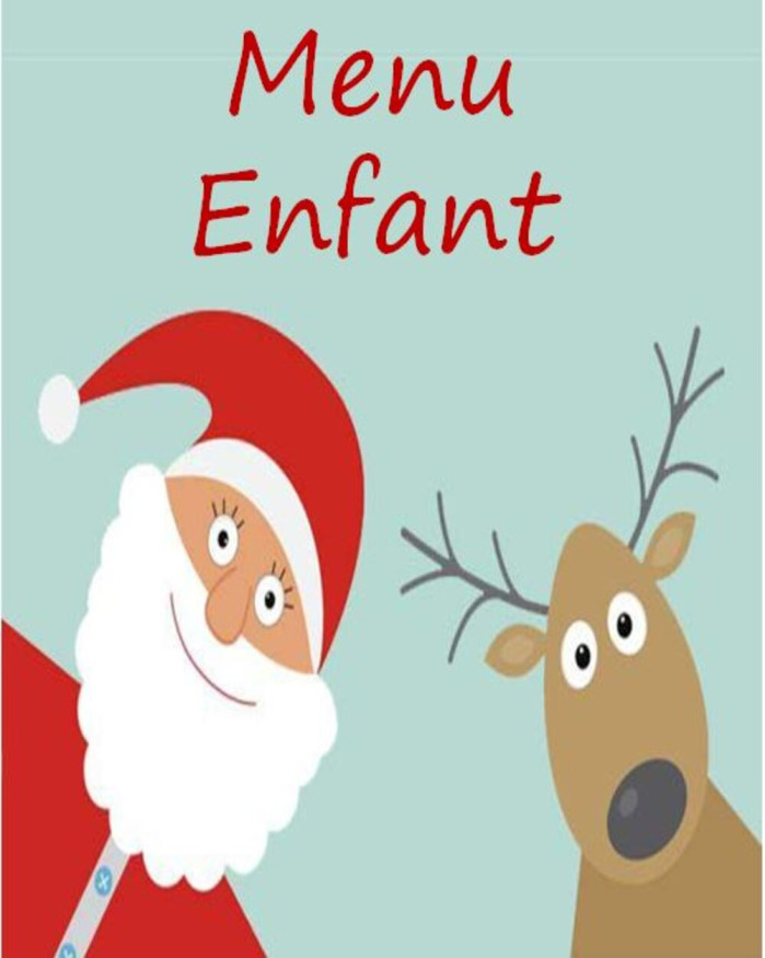 MENU Enfant Festif