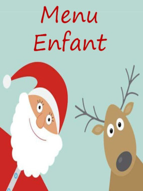 MENU Enfant Festif