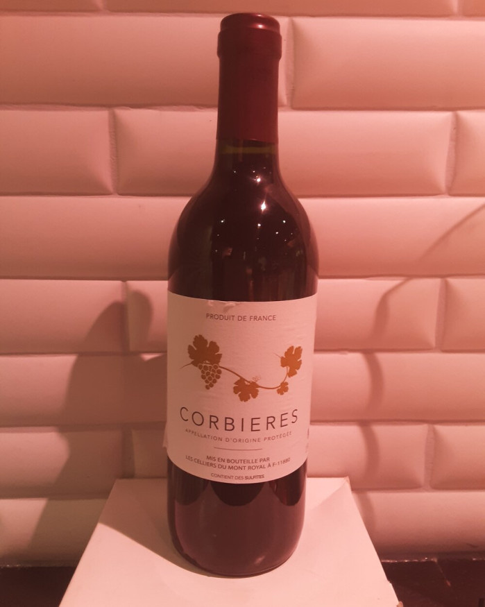 Vin rouge Corbières 75cl