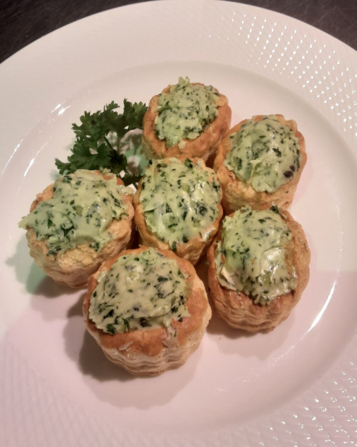Mini bouchée d'escargots
