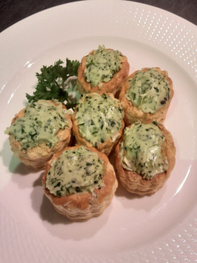 Mini bouchée d'escargots