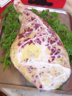 Gigue de chevreuil MOUTARDEE