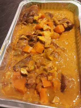 Sauté de chevreuil aux marrons