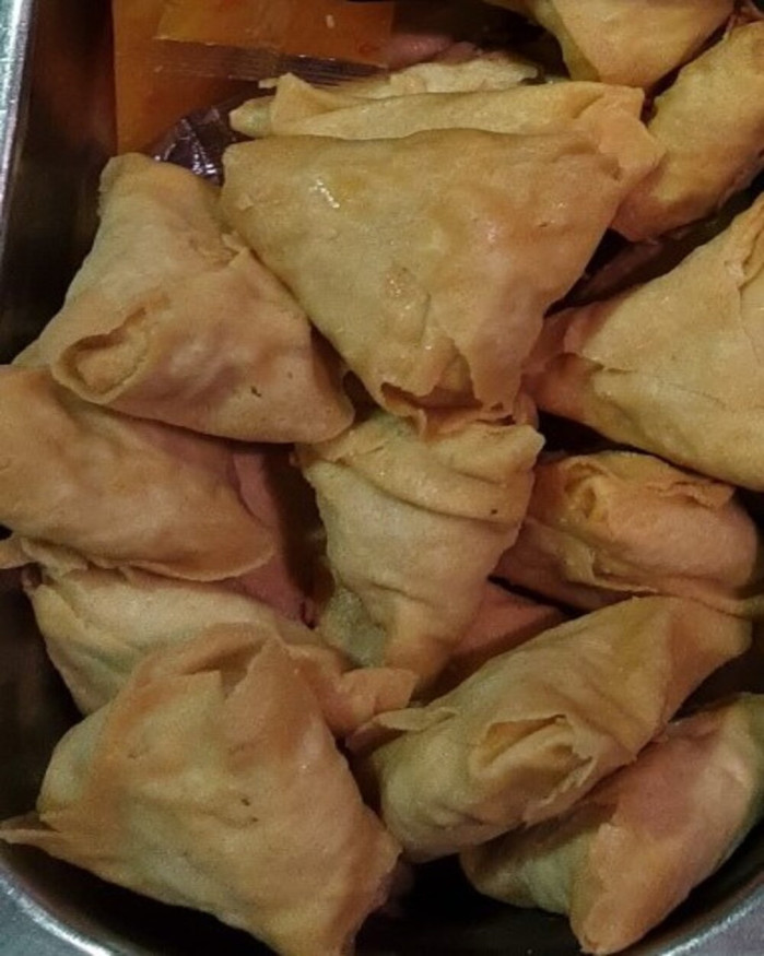 samossas Boeuf curry