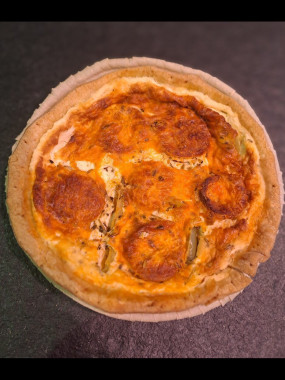 Mini quiche Chorizo-Poivron