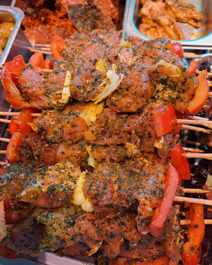 Brochette de filet mignon de porc 