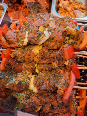 Brochette de filet mignon de porc 