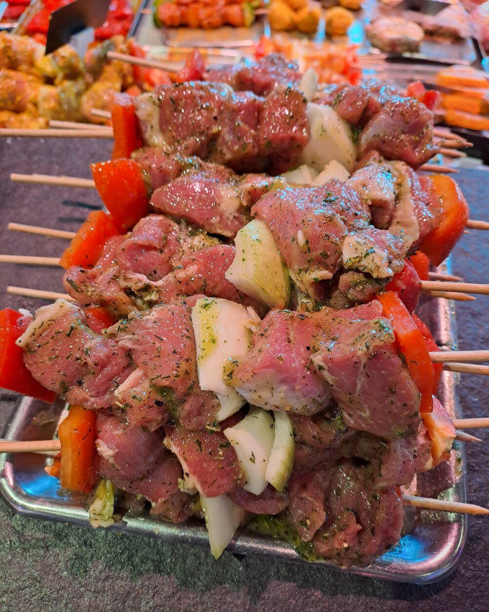 Brochette d'agneau