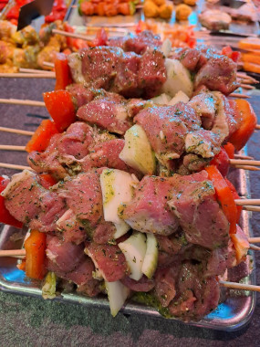 Brochette d'agneau