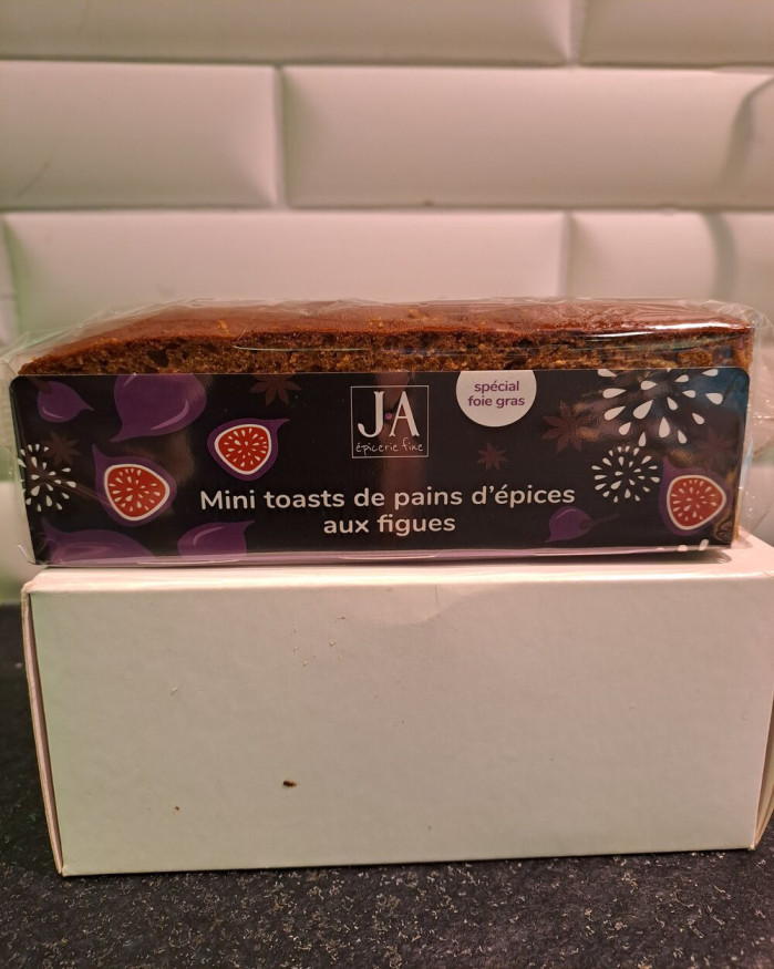 Mini pain d'épices au miel et figues 150g