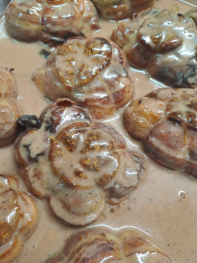 MENU ballotin de pintade farci au foie gras et figues