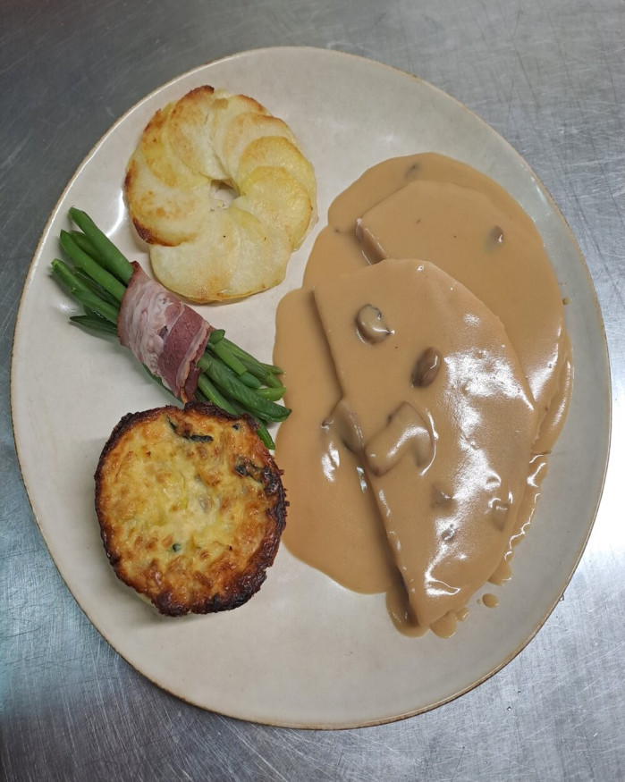 MENU jambon sauce Madère