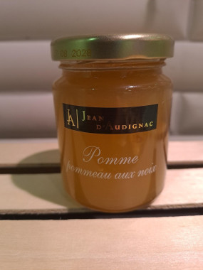 Confit pomme/pommeau aux noix