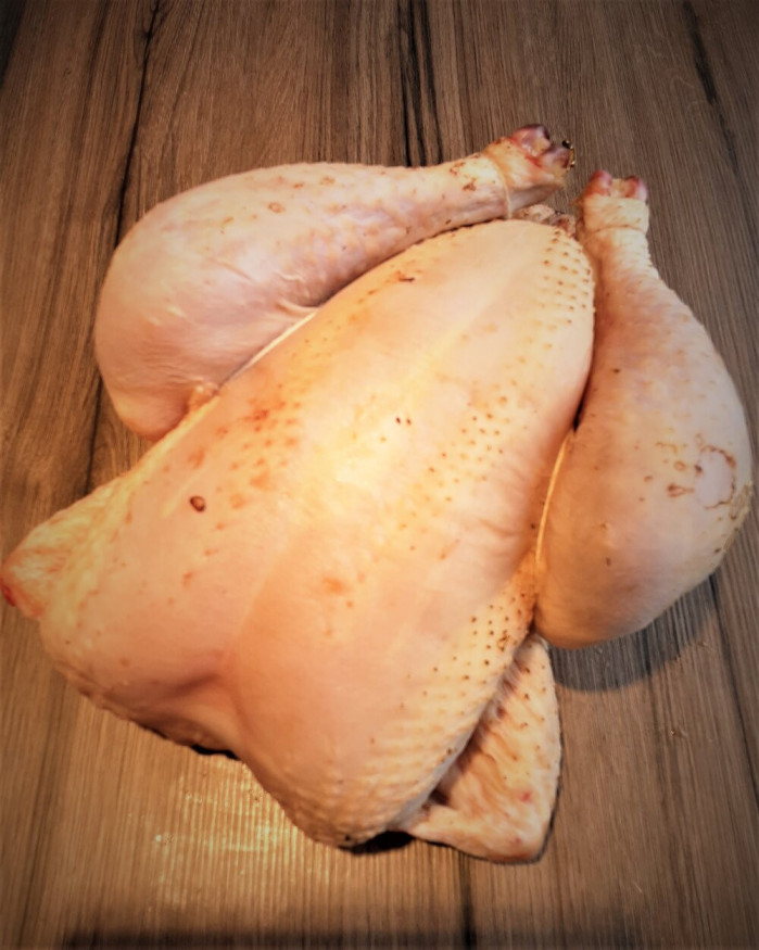 Poulet blanc de la région PAC