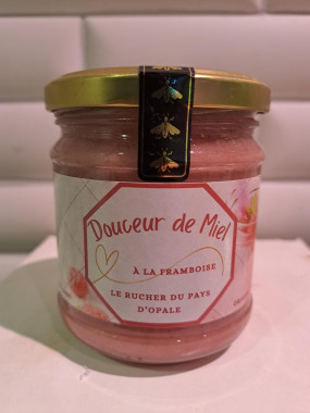 Douceur de miel à la framboise 240g